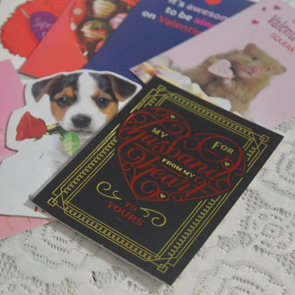 Valentines Day Cards 15 Various Brand New with Envelopes